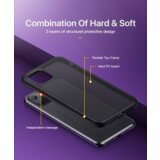  ovitek s trdim zadnjim delom za samsung galaxy A53 - črn | Shoptok.si