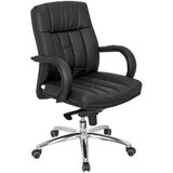 MID.YOU Pisarniški Stol Xxl G 100, Črna | Shoptok.si