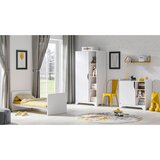 Modern Living previjalna komoda leaf, bela, hrast | Shoptok.si