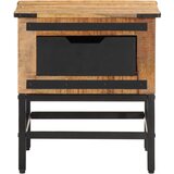 Furnova Nočna omarica 40x40x45 cm trden mangov les, (21926493) | Shoptok.si