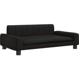The Living Store Otroški kavč črn 90x53x30 cm umetno usnje - Otroški Kavč, (21419621) | Shoptok.si