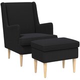  Fotelja s footstoolom 2 kom. Bouclé 79 x 79 x 87,5 cm | shoptok.hr