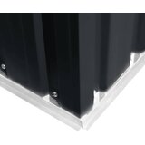  Vrtna kućica za pohranu antracit čelična 257 x 205 x 178 cm | Eponuda.com