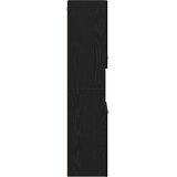  Kupaonski ormar Crni hrast 30 x 30 x 130 cm Konstruirano drvo | shoptok.hr