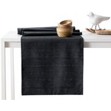 AmeliaHome stolnjak i traka Vesta 115x250 cm, crna Slike