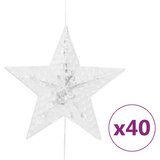 vidaXL LED zavesa z zvezdicami 200 LED lučk hladno bela 8 funkcij | Shoptok.si