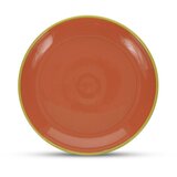 ONA Zelen/oranžen desertni krožnik iz kamenine ø 18 cm Duo – Cene