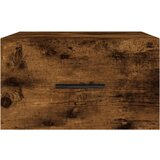  Zidni noćni ormarići 2 kom dimljenog hrasta 35x35x20 cm | shoptok.hr