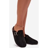 Big Star Women's Clogs On Cork Platform Silver Buckle | shoptok.hr