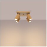 Nice Lamps Stropna svetilka v zlati barvi 25x25 cm Gleam – | Shoptok.si