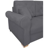 MID.YOU ZOFA S POSTELJNO FUNKCIJO, temno siva tekstil | Shoptok.si