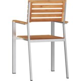  Složive Vrtne Stolice 6 kom 54.5x56x89 cm Čvrsta tikovina | shoptok.hr