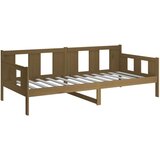  Dnevna postelja medeno rjava trdna borovina 80x200 cm, (20726763) | Shoptok.si