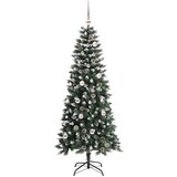 vidaXL Umestno božično drevo med 150 LED Zelena 66 x 66 x 150 cm | Shoptok.si