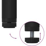 vidaXL Stalak za odjeću Crni Metal Srednji Pohrana | shoptok.hr