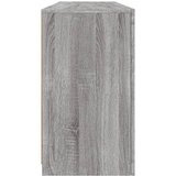  Komoda s LED svjetlima boja sivog hrasta 163x37x67 cm | shoptok.hr