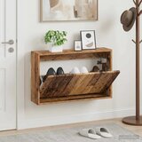  Ormar za cipele na zidu ZWOLLE 71 x 17 x 43 cm Staro drvo - Staro drvo | shoptok.hr