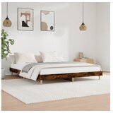  Okvir za krevet boja hrasta 200x200 cm konstruirano drvo | shoptok.hr