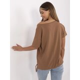 Calimera T-shirt-CLM-TS-1019.79-light brown | Shoptok.si