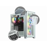 Corsair kućište iCUE 4000X Mid-Tower/ATX/kaljeno staklo/bez napajanja/RGB/bela Cene
