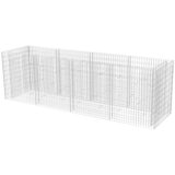  Gabionska sadilica čelična 360 x 90 x 100 cm | Eponuda.com