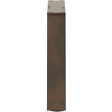  noge jedilne mize v-oblika 2 kosa naravno jeklo 30x(30-31,3) cm | Shoptok.si