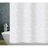 Diaqua Tekstilna kopalniška zavesa Dorian (240 x 180 cm, Siva/Bela) Cene