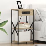 vidaXL Nočna omarica sonoma hrast 41 x 31 x 76 cm Konstruiran les Cene