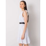 Italy Moda Dress-DHJ-SK-11595-1.19P-Light Blue | Shoptok.si