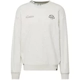Ellesse Sweater majica 'Tempa' crna / bijela melange