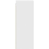 vidaXL Viseča omarica Riga Bela 20 x 29,5 x 80 cm Konstruiran les | Shoptok.si