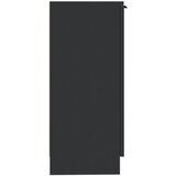  Komode 2 kom crne 30 x 30 x 70 cm od konstruiranog drva | shoptok.hr