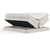 Maison de Rêve Bež boxspring krevet s prostorom za odlaganje/bez uzglavlja 160x200 cm Juniper – | shoptok.hr