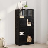 Highboard Crni hrast 68 x 37 x 142 cm Konstruirano drvo | shoptok.hr