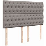 Krevet s oprugama i madracem smeđesivi 140x200 cm tkanina | shoptok.hr