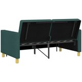  Krevet-sofa na razvlačenje Tamnozelena Tkanina | shoptok.hr