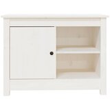 TV ormarić bijeli 70x36,5x52 cm od masivne borovine | Eponuda.com