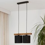  Brilagi - Visilica na sajli FOREST 2xE27/15W/230V borovina/crna | Eponuda.com