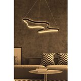 Opviq artisan - black body, yellow light black chandelier