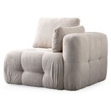 Atelier Del Sofa amaris 2 seater with pouffe beige ugaona sofa | ePonuda.com