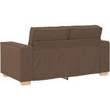  Dvosjed Smeđi 120 cm Tkanina - Smeđa 120 cm | shoptok.hr