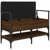  Klupa za cipele boja smeđeg hrasta 85,5x42x57,5 cm drvena | Eponuda.ba