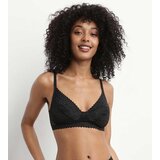 DIM DAILY DENTELLE WIREFREE SOFT CUP BRA - Women's underwire bra - black Cene