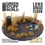 Green Stuff World Long Grass Flock 100mm Light Brown | Duga trava 100mm svetlo braon | Eponuda.com