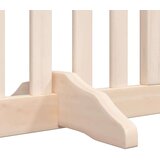 vidaXL Vrata za pse s vratašcima 8 panela sklopiva 640 cm drvo topole | shoptok.hr