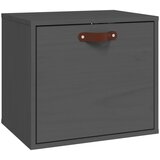 Maison Chic Stenska omarica - Zidna omarica siva 40x30x35 cm trdna borovina iu1113, (22062944) Cene