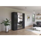 Rauch Möbel omara s klasičnimi vrati, siva | Shoptok.si