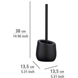 Wenko Črna keramična straniščna krtača Wenko Badi | Shoptok.si