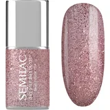 One Step 3in1 Glossy gel lak za nohte odtenek 250 Glitter Pink 7 ml