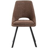 MID.YOU STOL, les, kovina, tekstil rjava | Shoptok.si